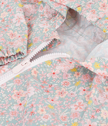 Coupe-vent enfant fleuri