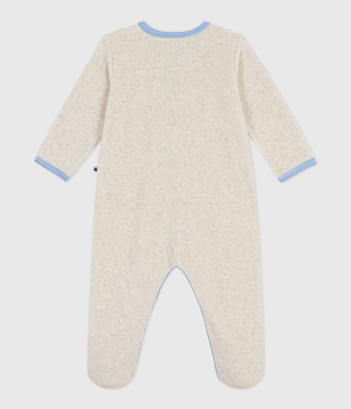Pyjama bébé en velours uni – D1