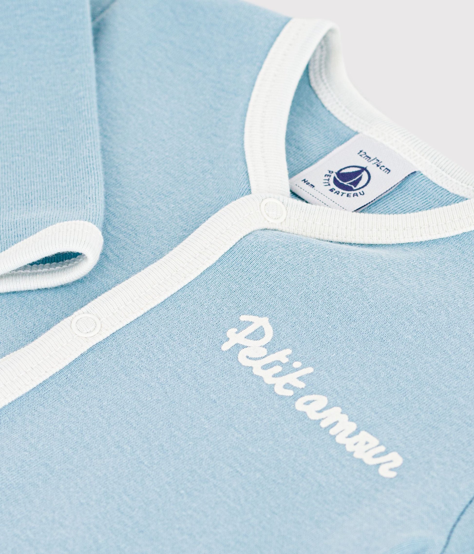 Pyjama bébé en coton uni – Z1
