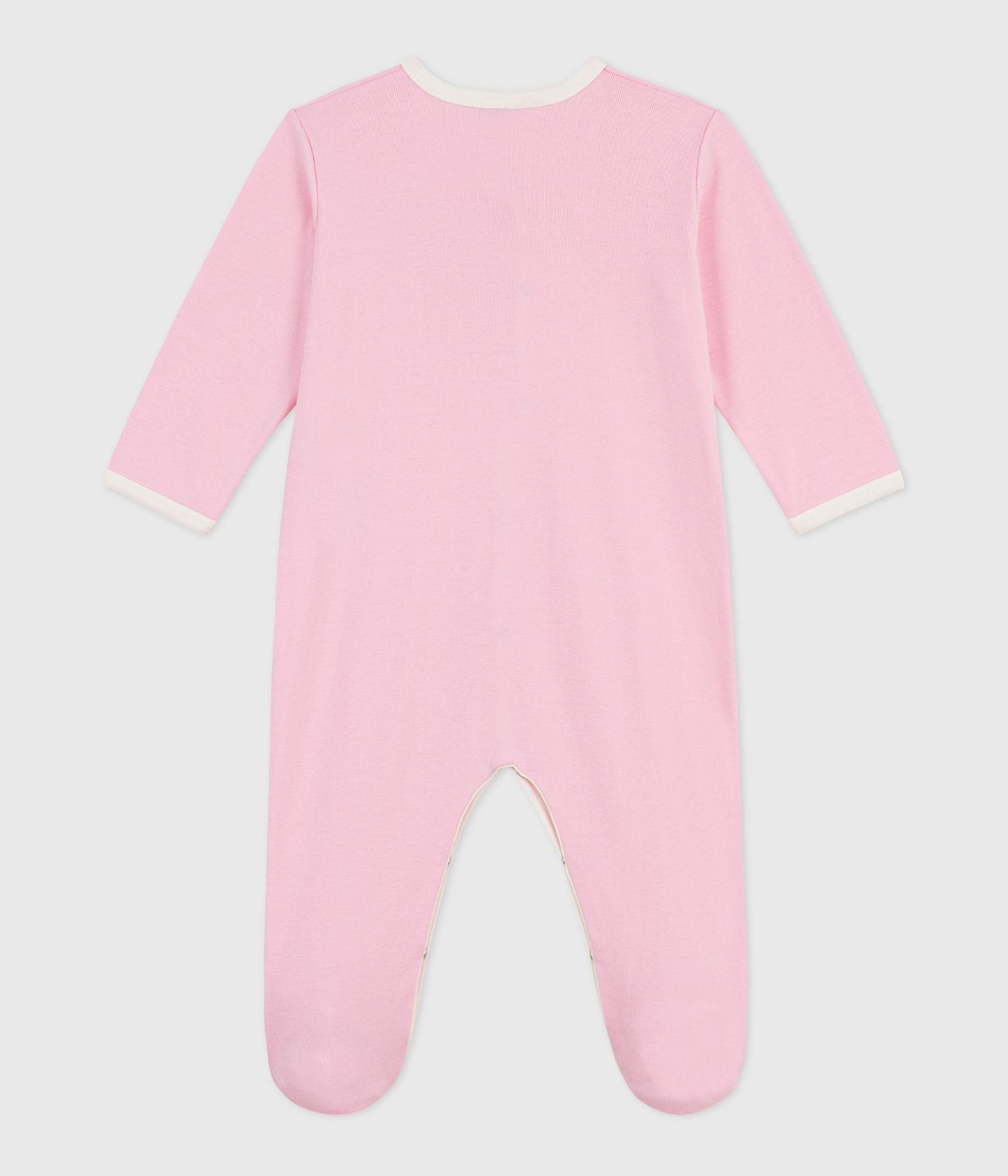 Pyjama bébé en coton uni – D1