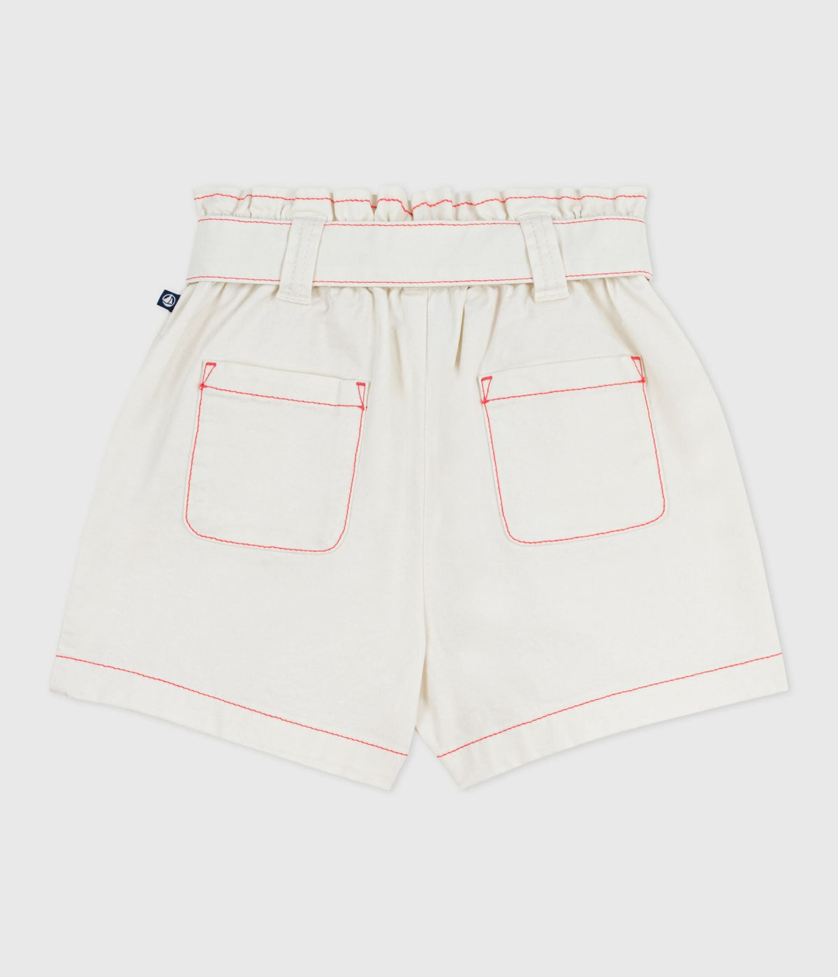 Short enfant en coton uni – D1