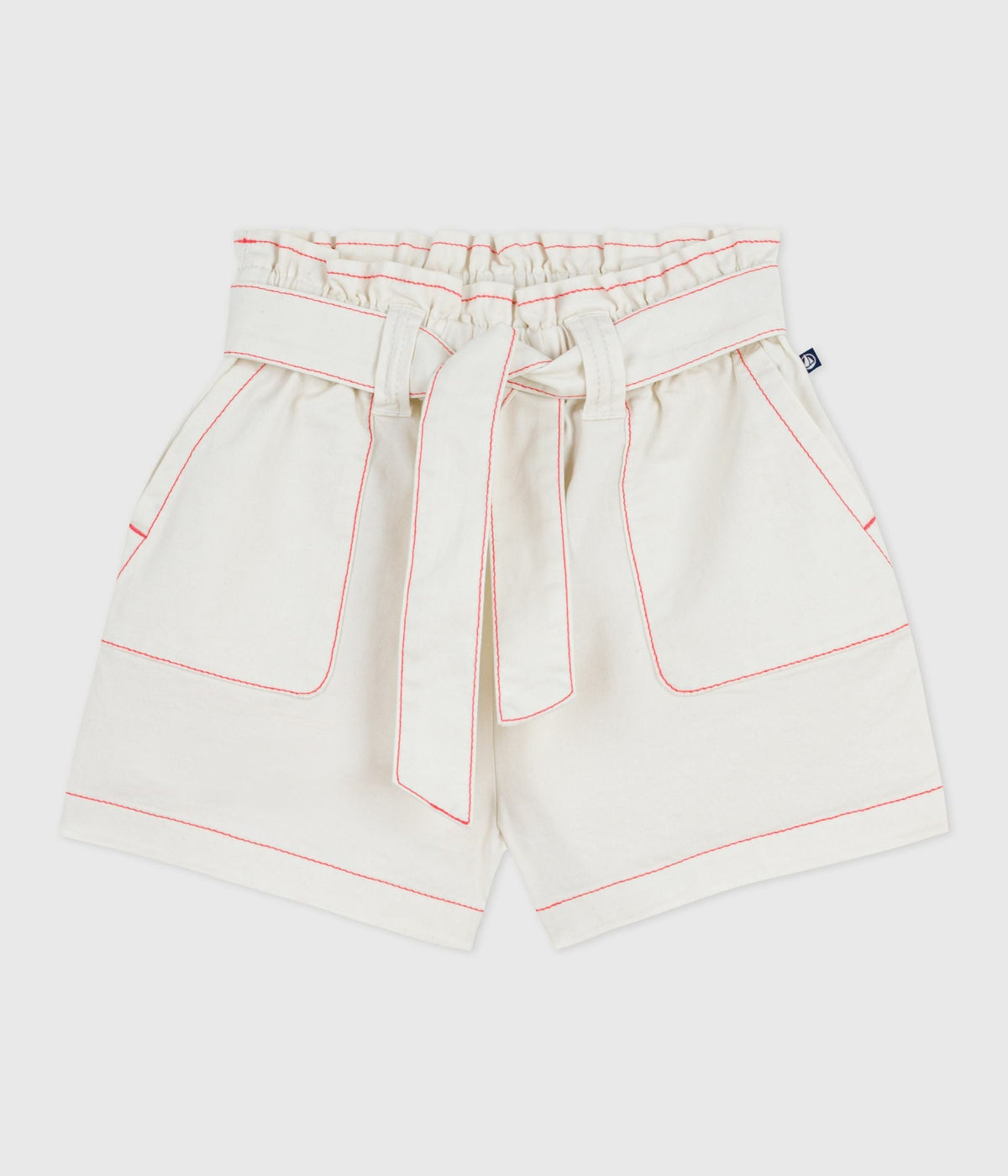 Short enfant en coton uni – F1