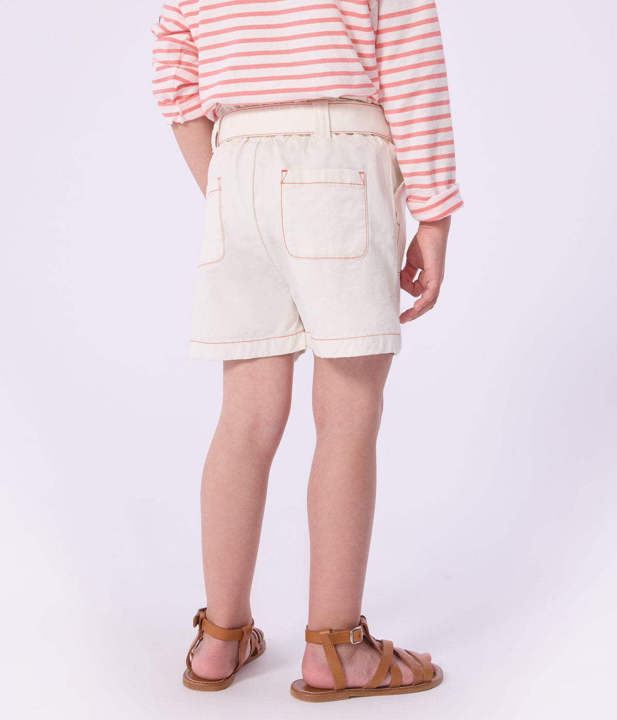 Short enfant en coton uni – J2