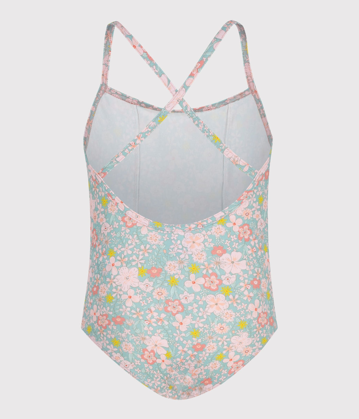 Maillot de bain une pièce enfant fleuri – D1