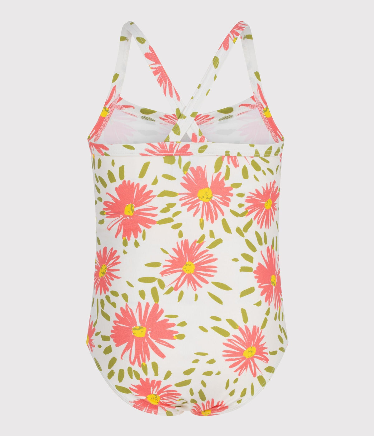Maillot de bain une pièce enfant fleuri – D1