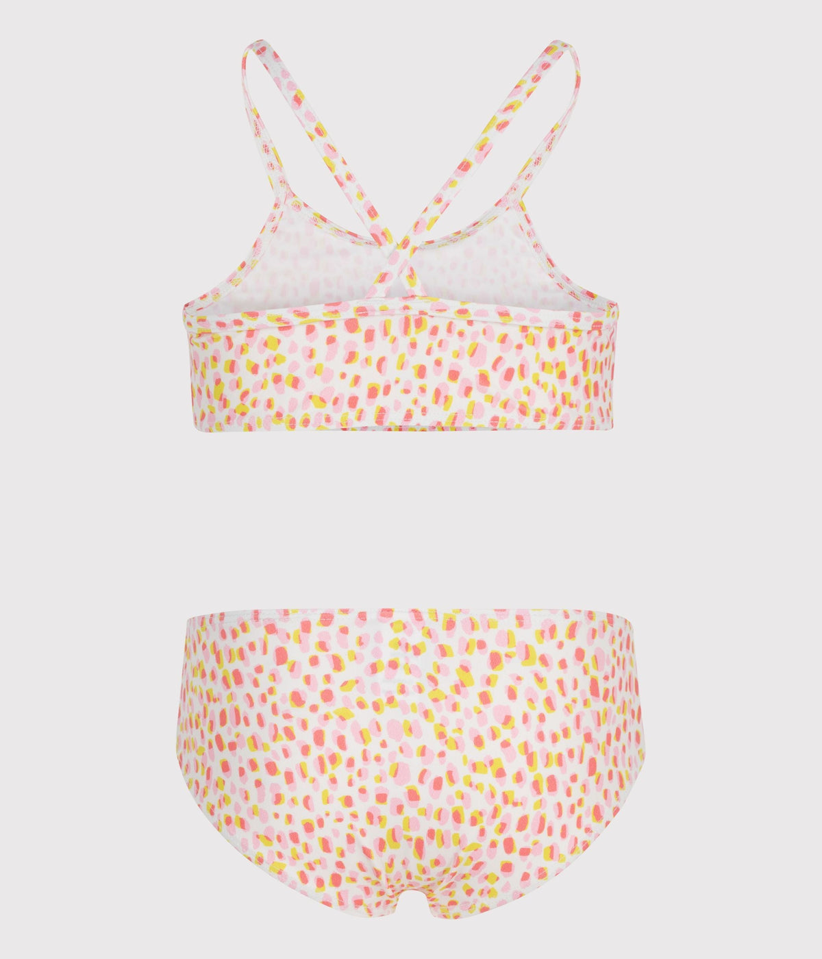 Maillot de bain deux pièces enfant imprimé – D1