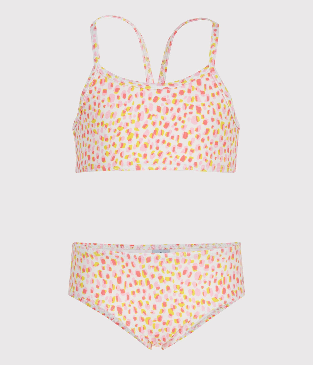 Maillot de bain deux pièces enfant imprimé – F1