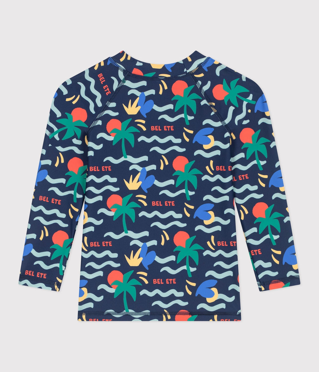 Teeshirt de bain anti uv enfant manche longue imprimé – D1