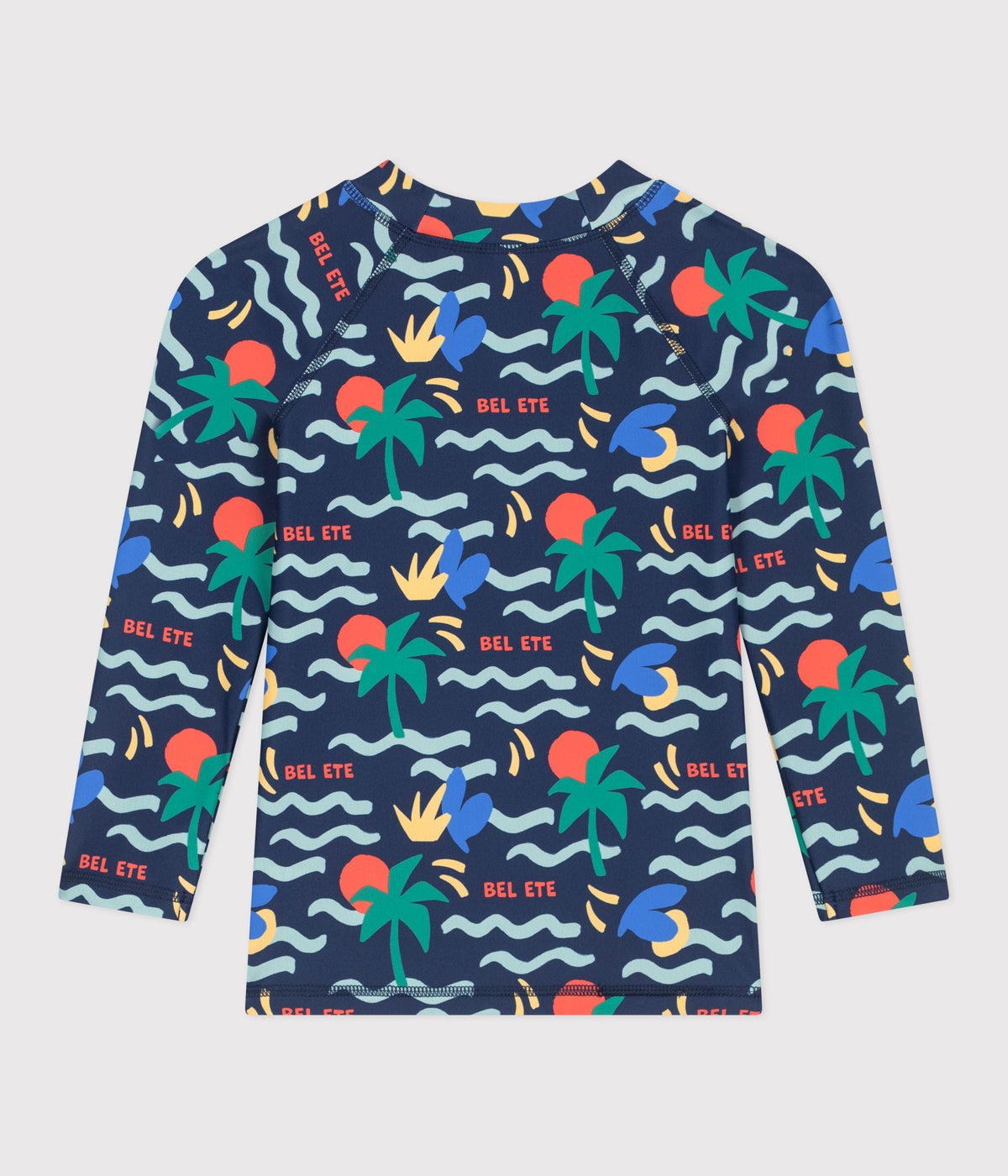 Teeshirt de bain anti uv enfant manche longue imprimé – D1