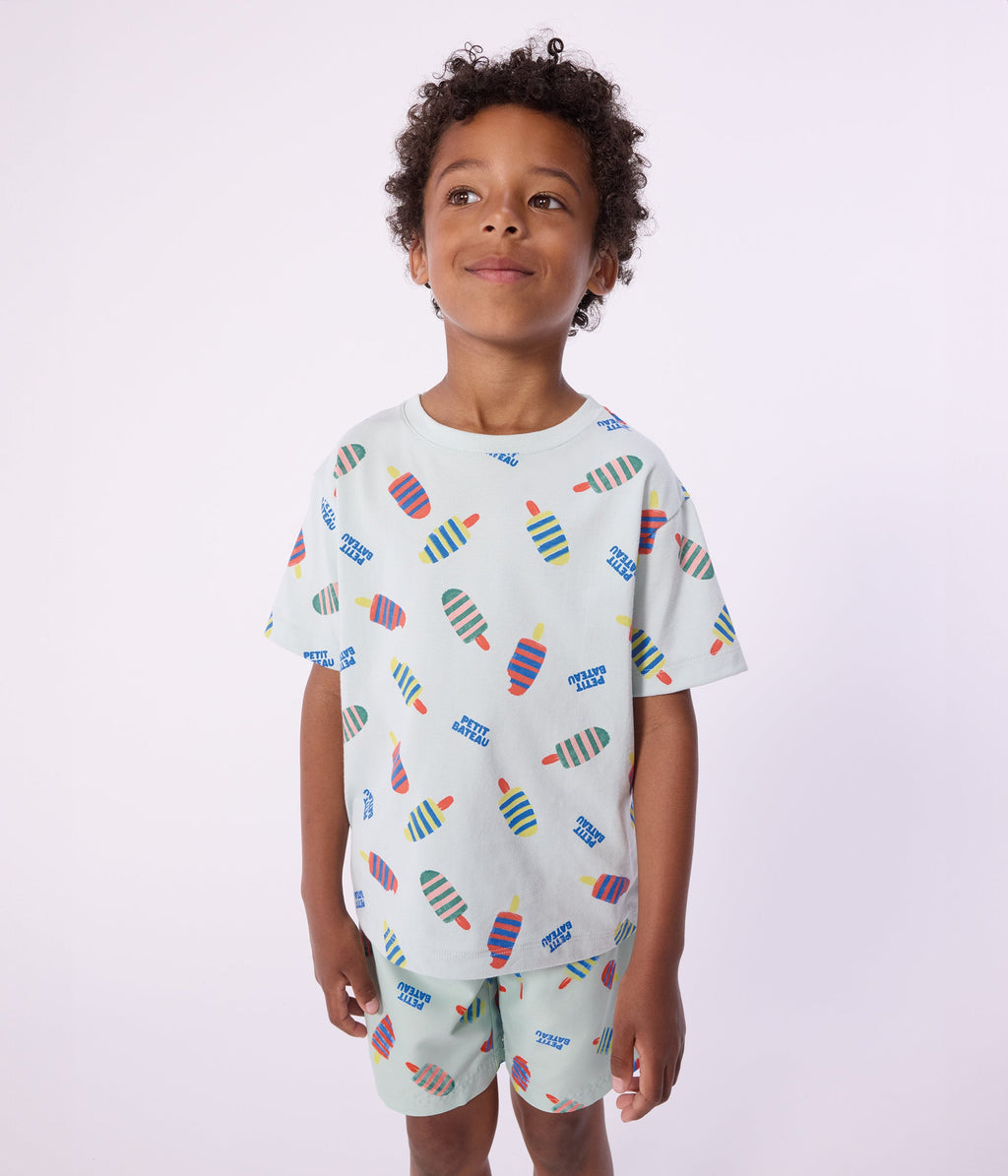 Short de bain enfant imprimé – J2