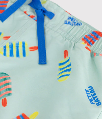 Short de bain enfant imprimé – Z1