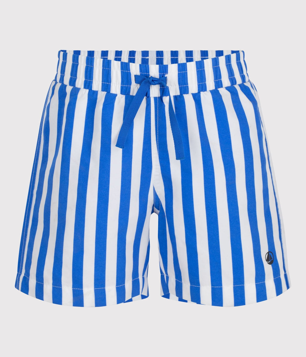 Short de bain enfant à rayures – F1
