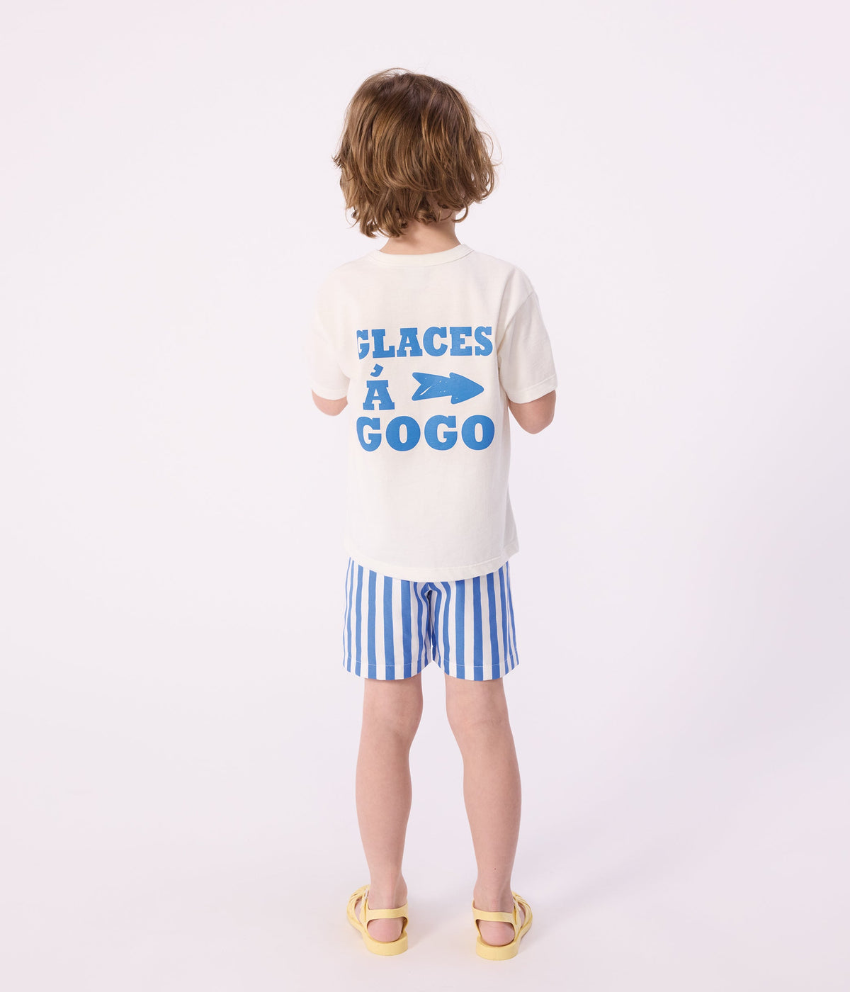 Short de bain enfant à rayures – J2
