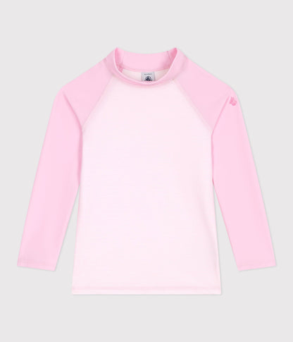 Teeshirt de bain anti uv enfant manche longue à rayures – F1