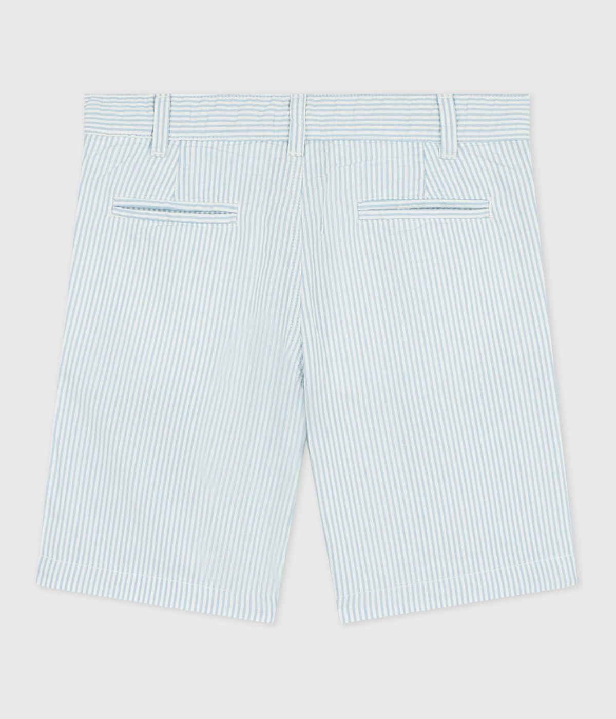 Bermuda short enfant en coton à rayures – D1