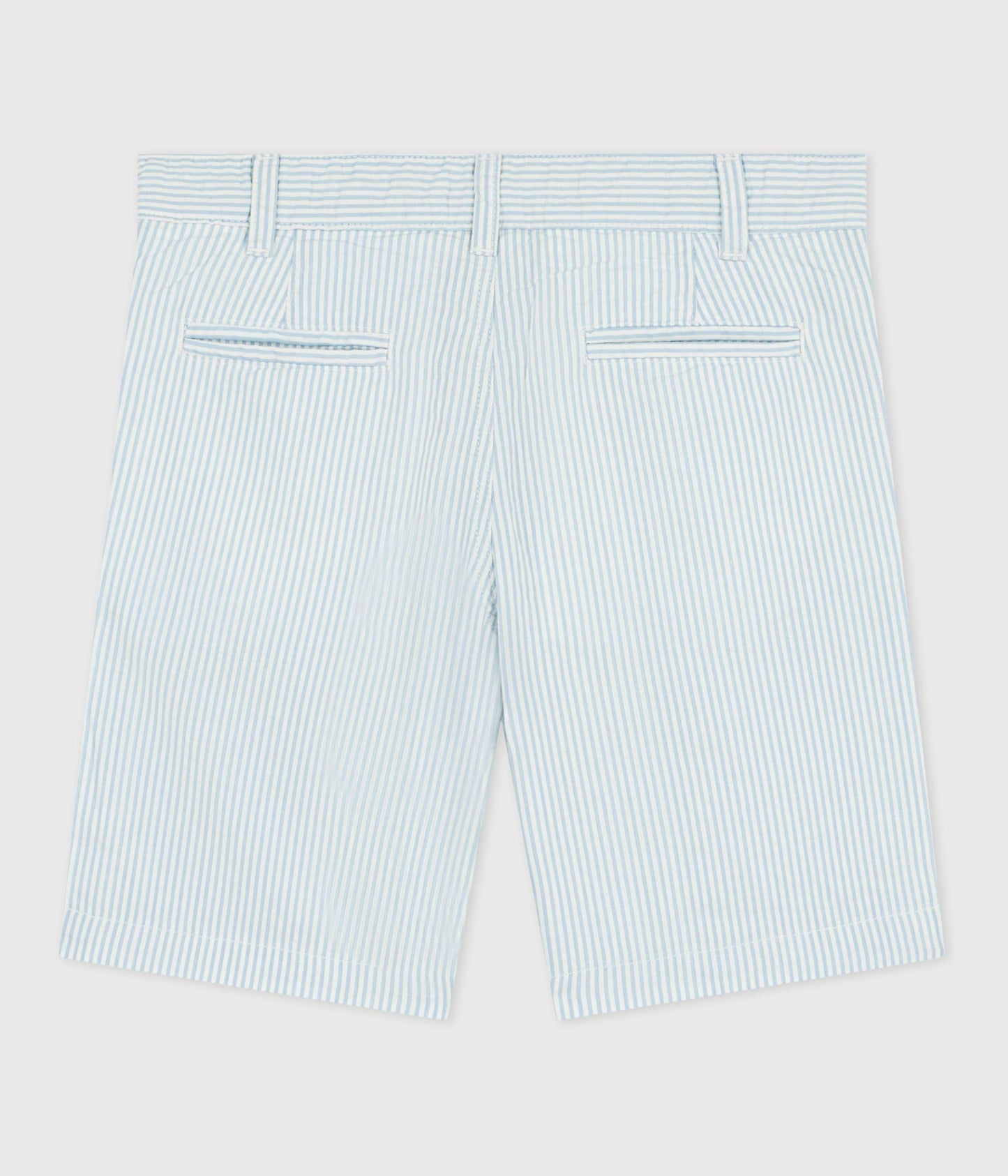 Bermuda short enfant en coton à rayures – D1