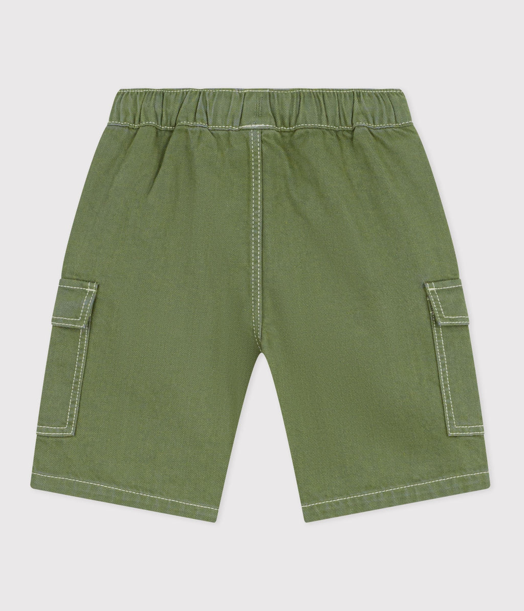 Bermuda cargo garçon en coton – D1