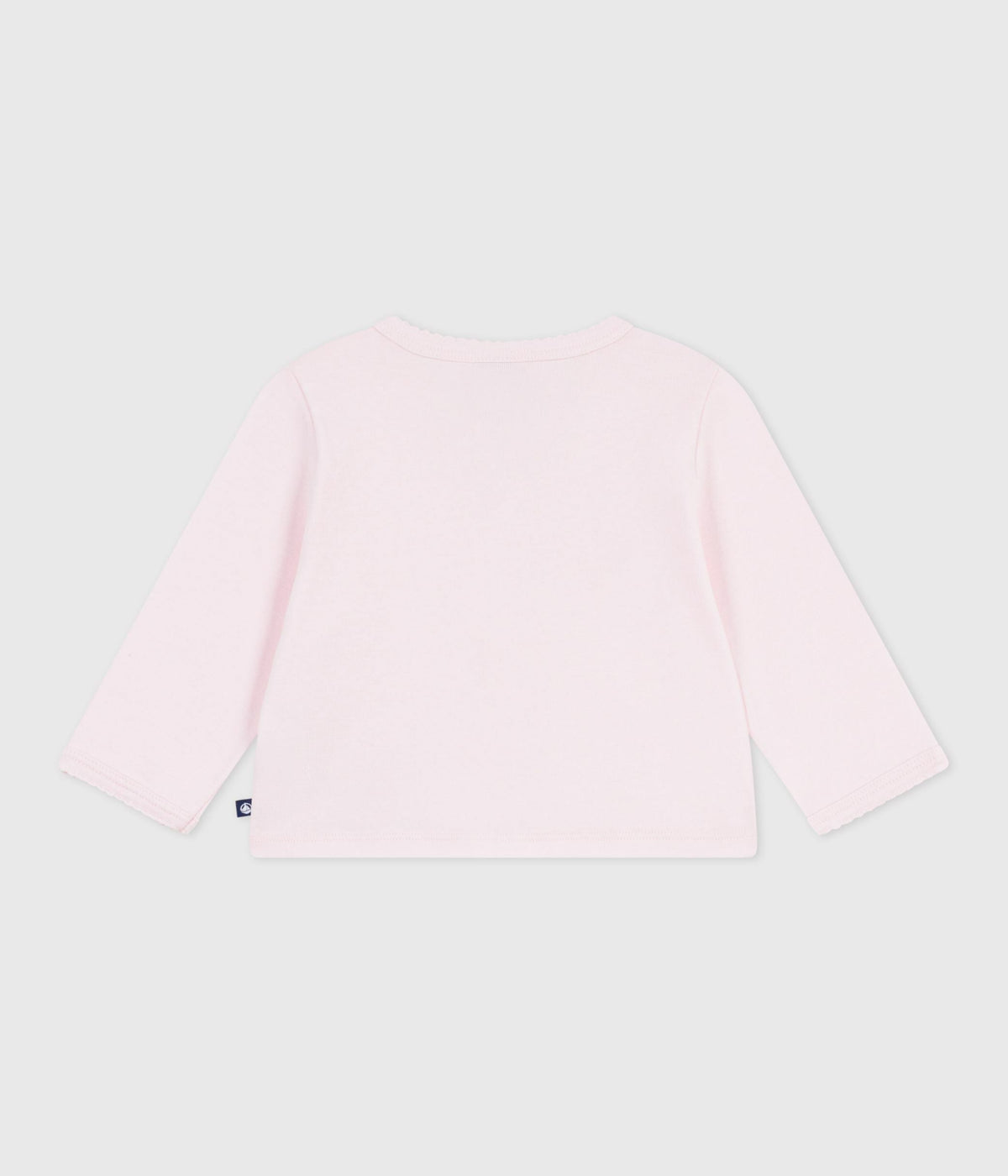 Cardigan bébé en coton uni – D1