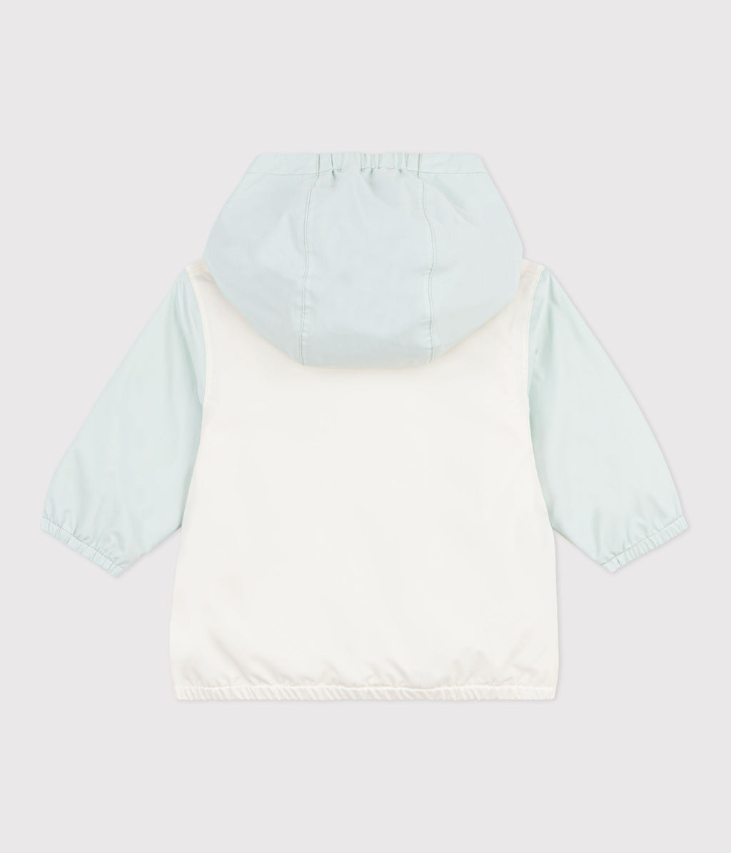 Coupe-vent bébé imprimé colorblock, doublure milleraies – D1