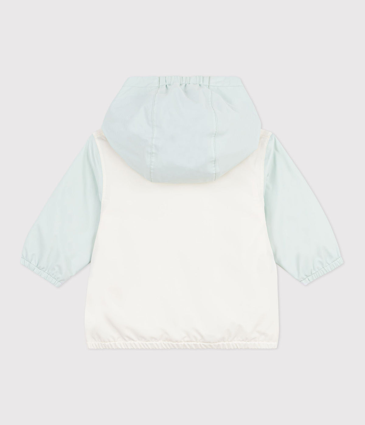 Coupe-vent bébé imprimé colorblock, doublure milleraies – D1