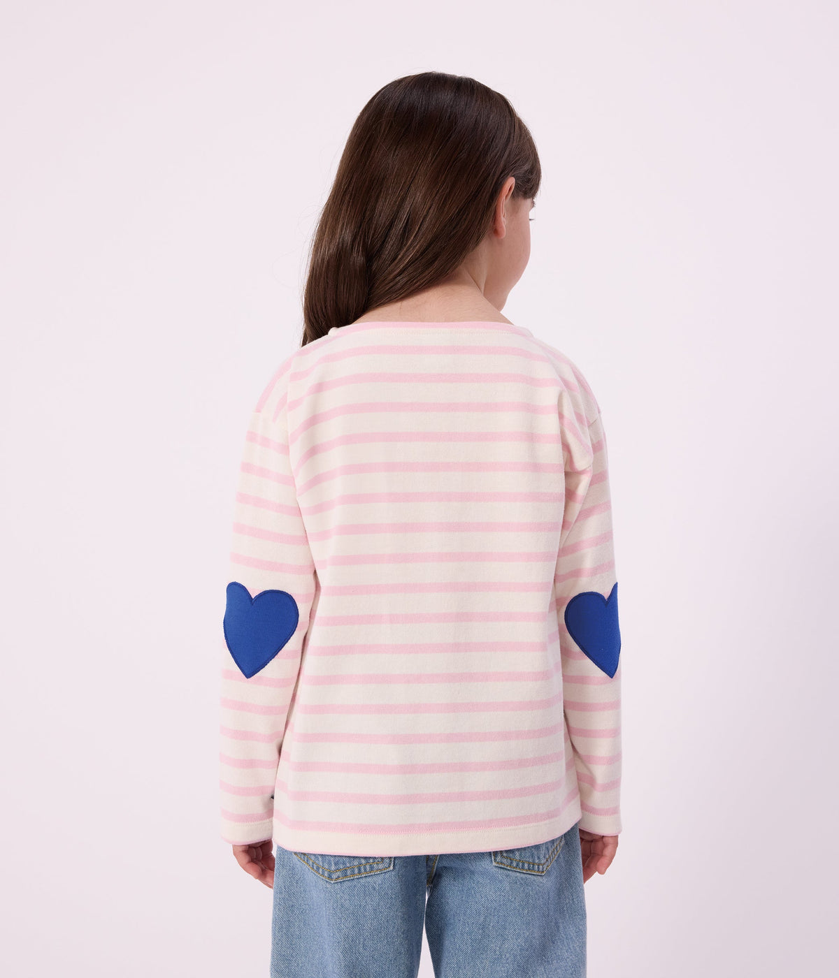 Marinière enfant en coton à rayures – J2