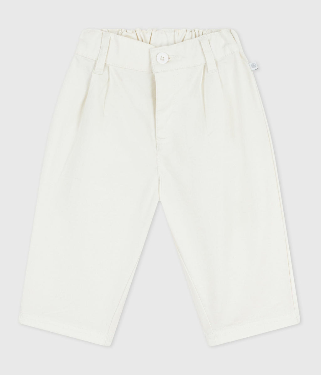 Pantalon bébé en serge uni – F1