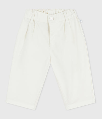 Pantalon bébé en serge uni – F1