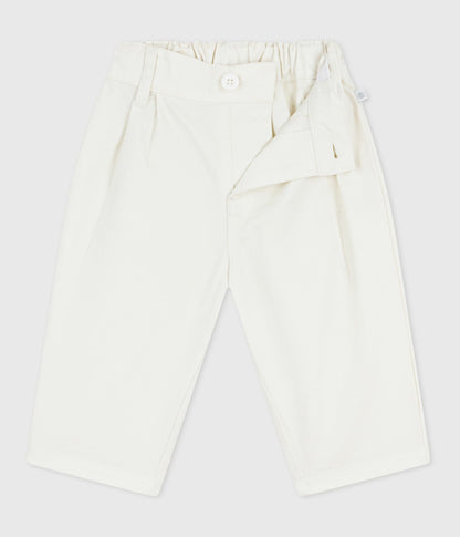 Pantalon bébé en serge uni – F2