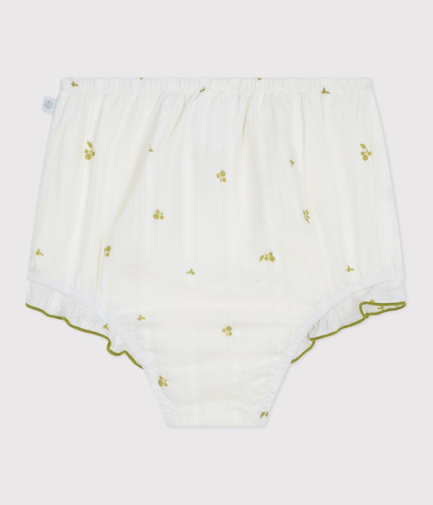 Bloomer bébé en coton imprimé fleurs – D1