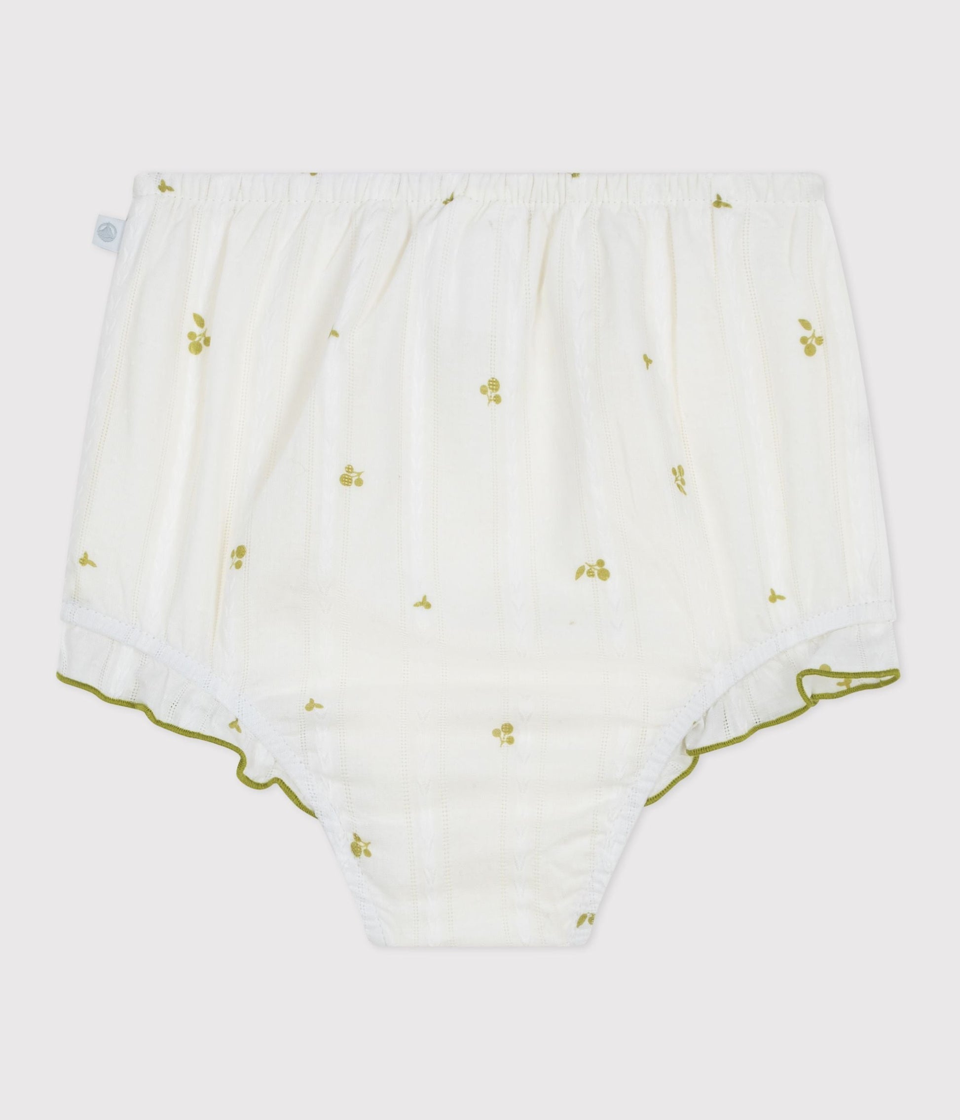 Bloomer bébé en coton imprimé fleurs – D1