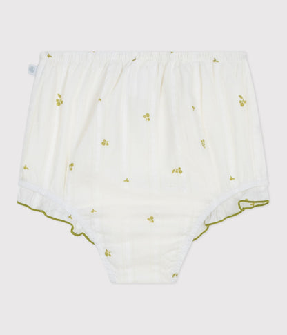 Bloomer bébé en coton imprimé fleurs – D1