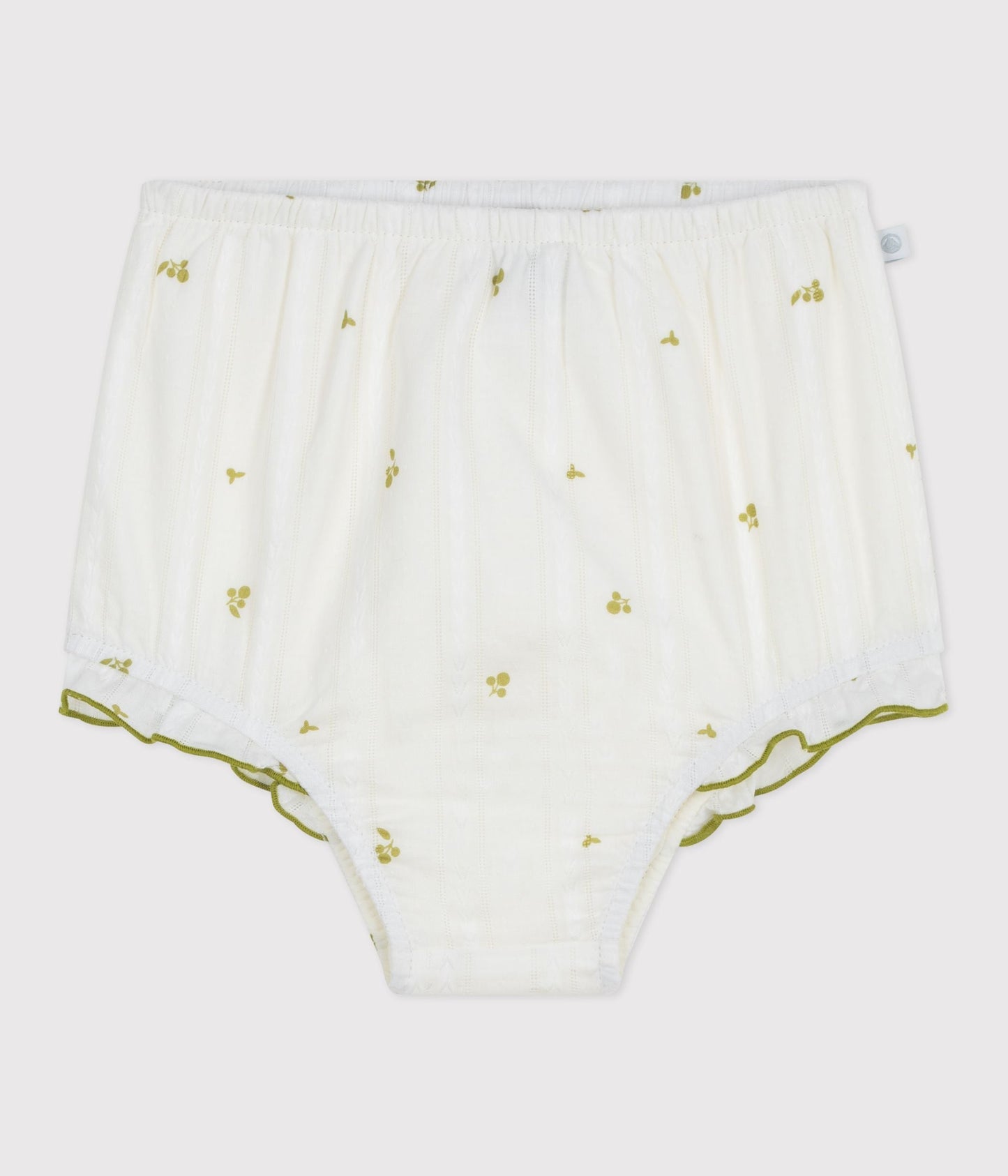 Bloomer bébé en coton imprimé fleurs – F1