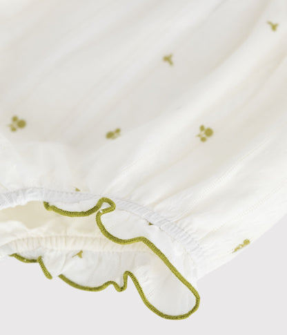 Bloomer bébé en coton imprimé fleurs – Z1