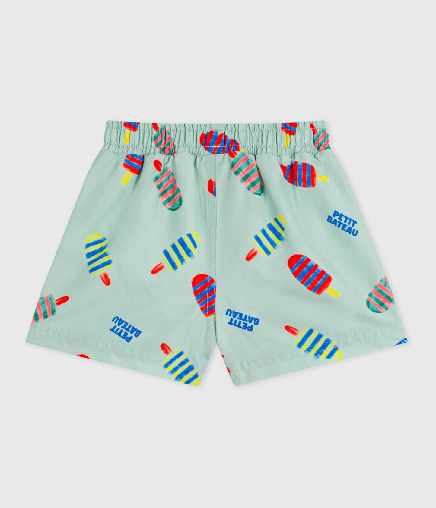 Short de bain bébé, imprimé glaces – D1