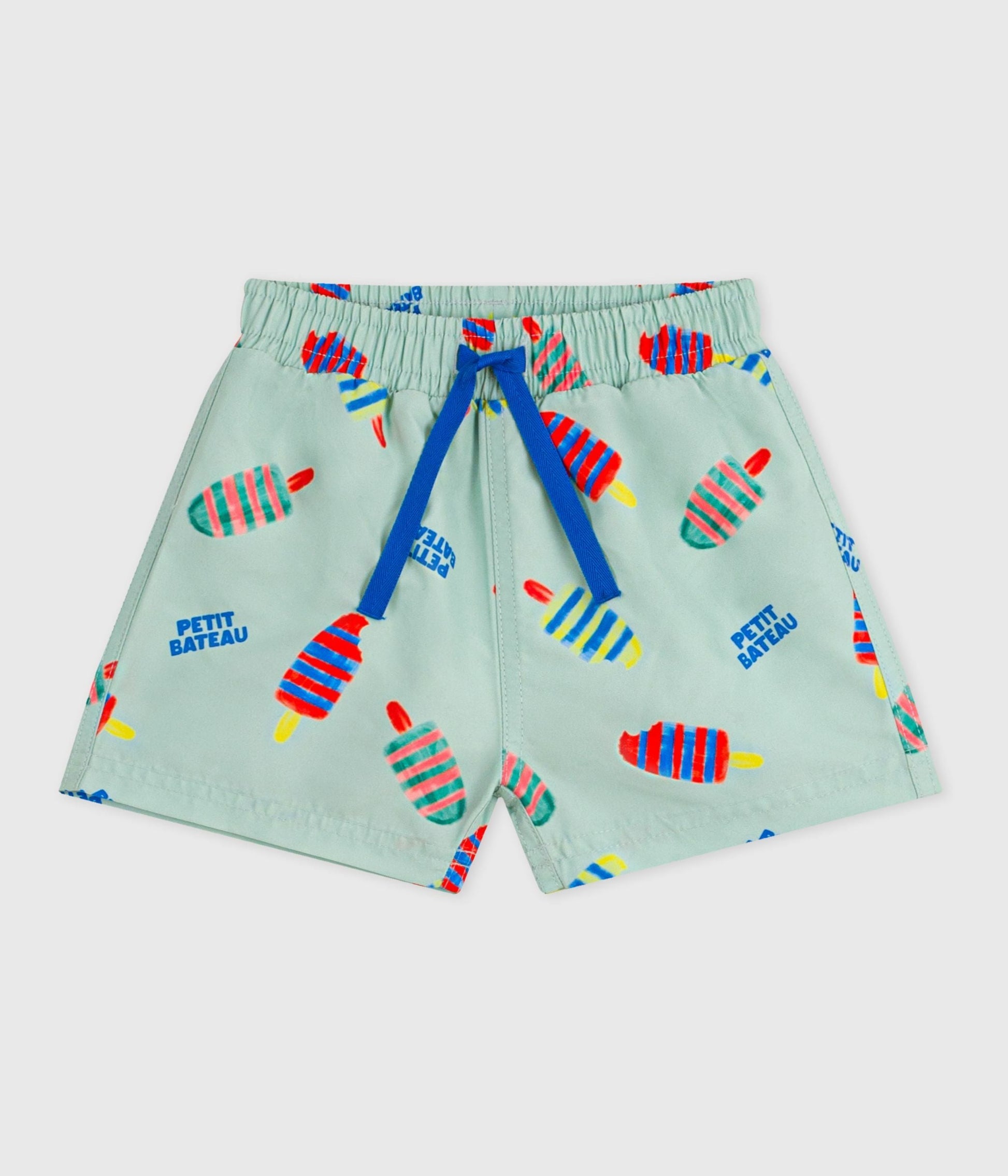 Short de bain bébé, imprimé glaces – F1