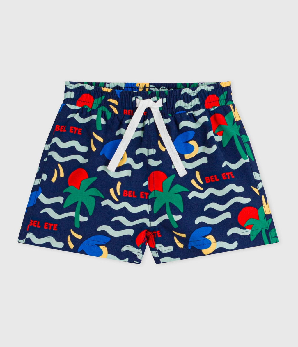 Short de bain bébé imprimé – F1