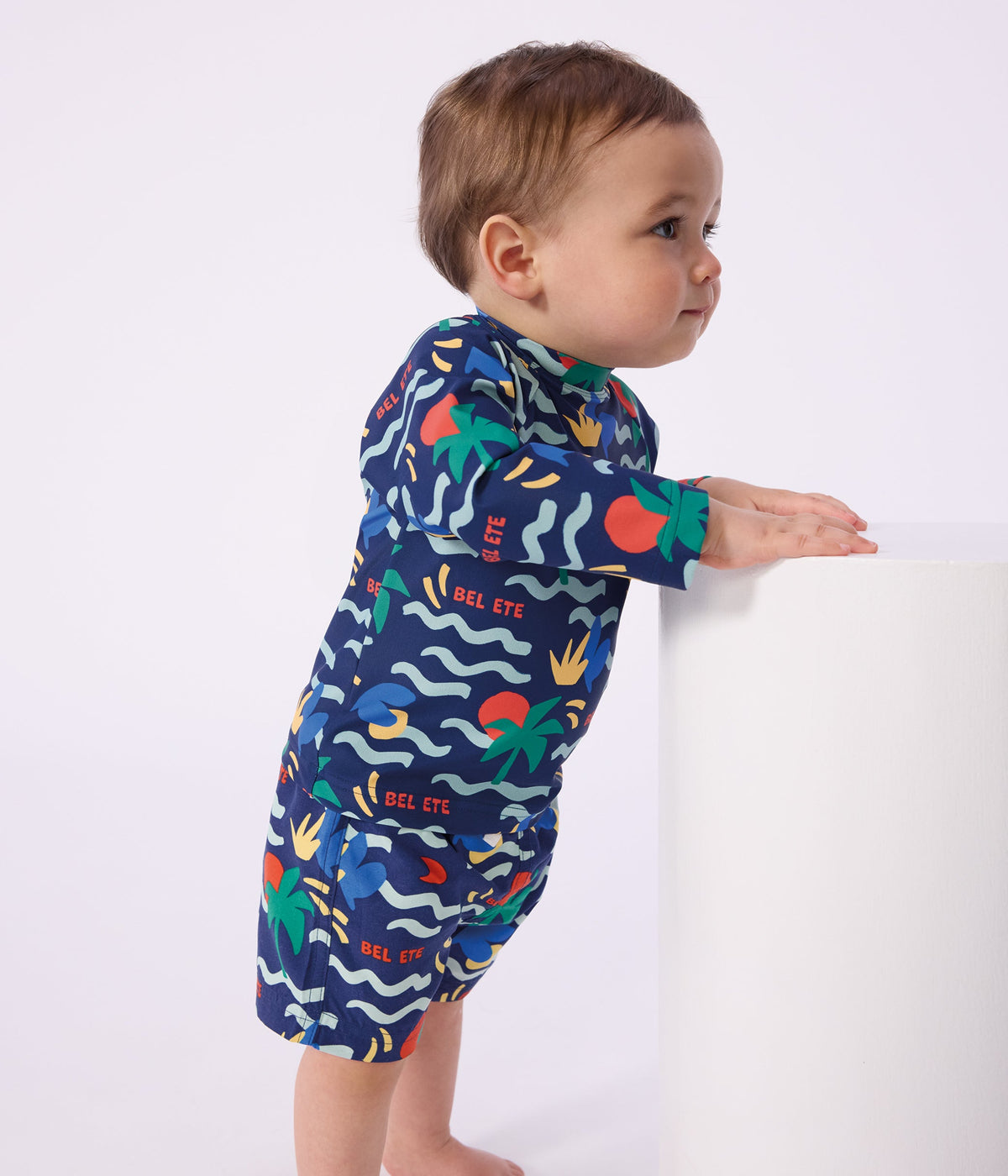 Short de bain bébé imprimé – J1