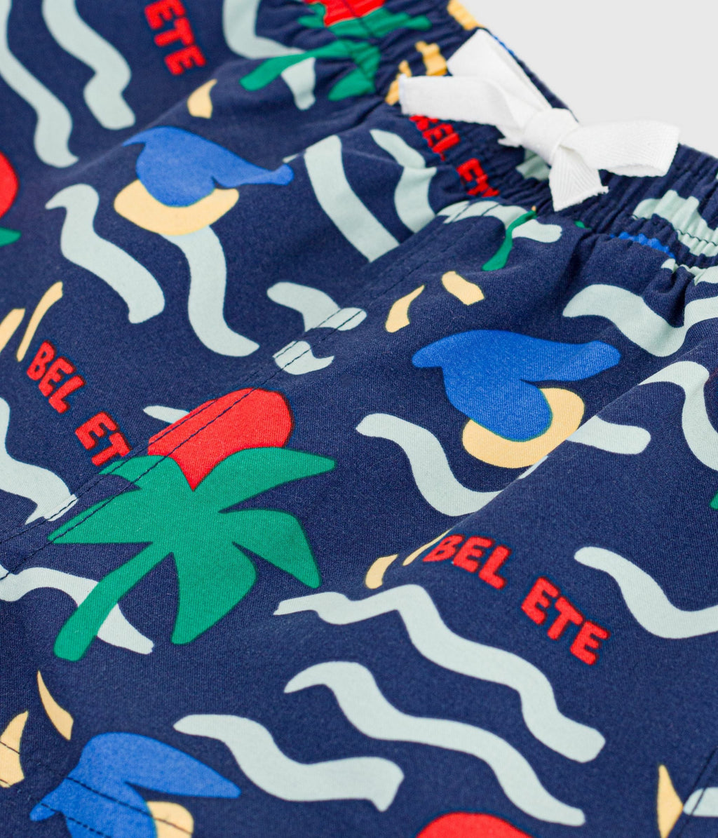 Short de bain bébé imprimé – Z1