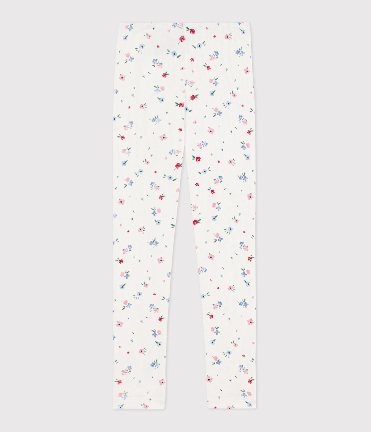 Legging enfant en coton imprimé fleurs – D1