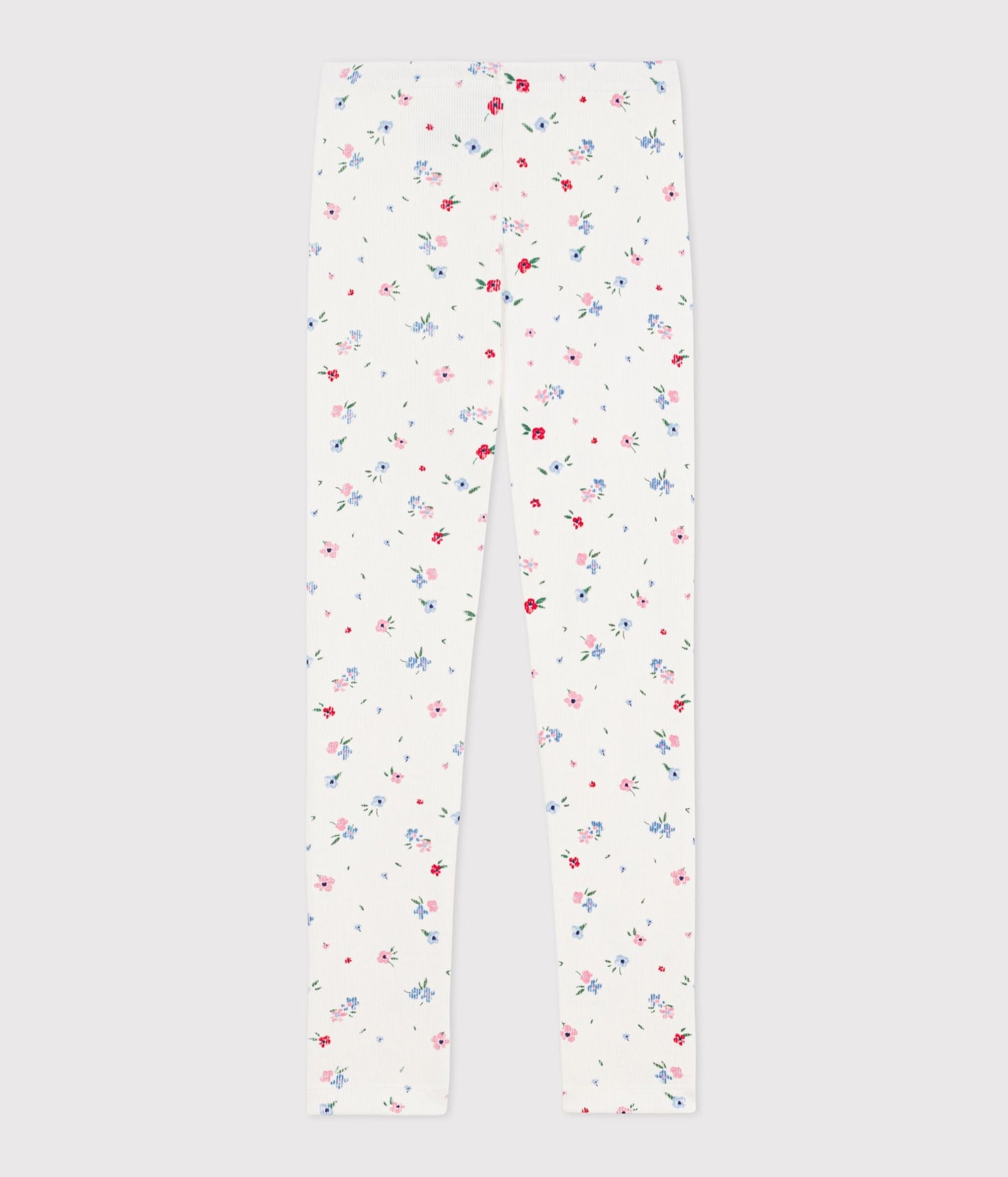 Legging enfant en coton imprimé fleurs – D1