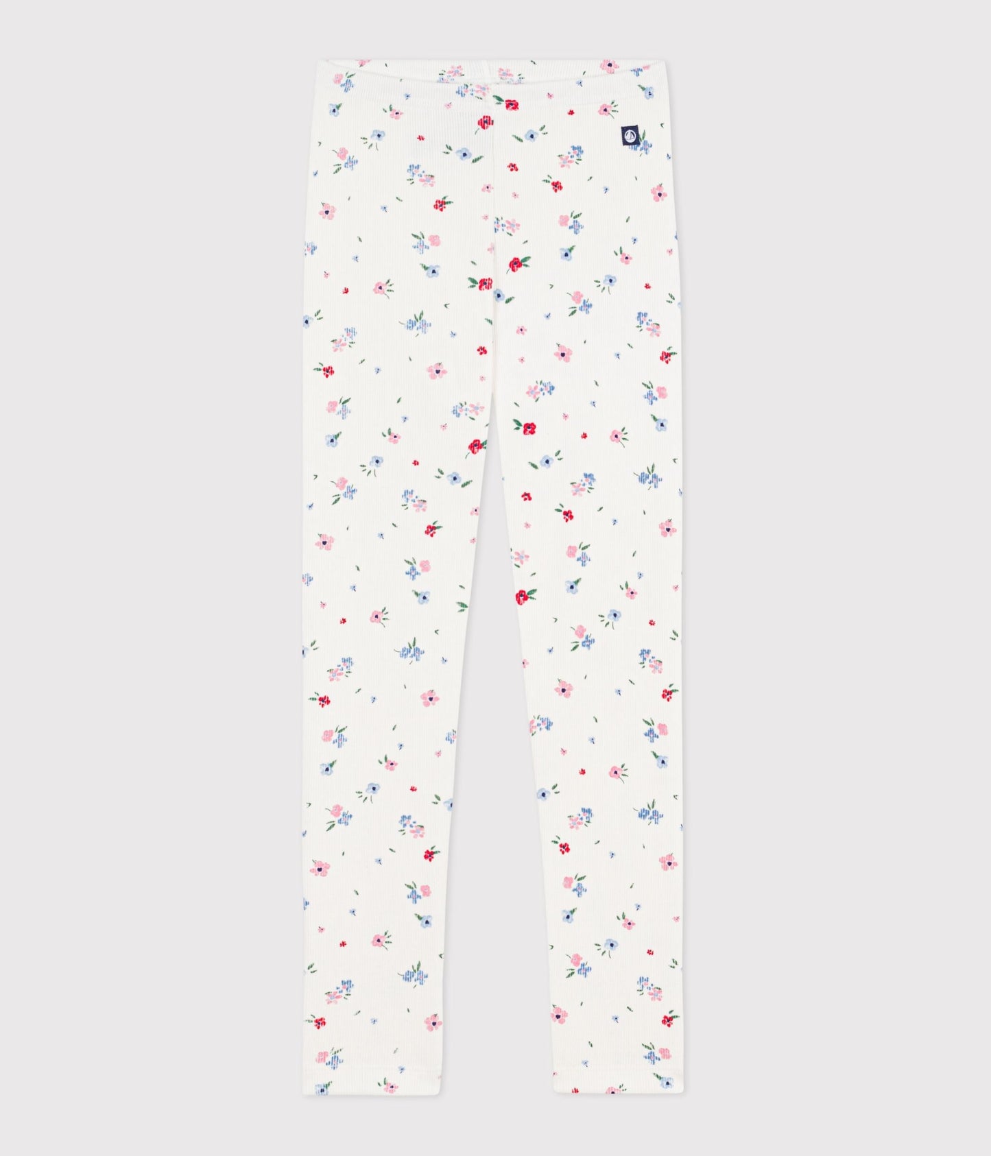 Legging enfant en coton imprimé fleurs – F1