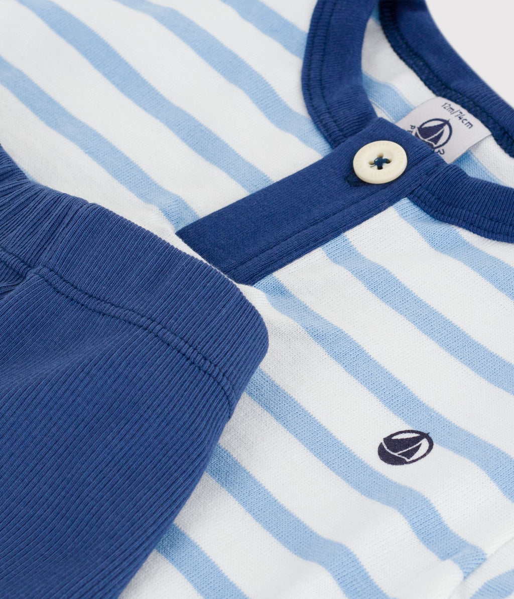 Ensemble cadeau bébé en coton : ensemble 2 pièces – Z1