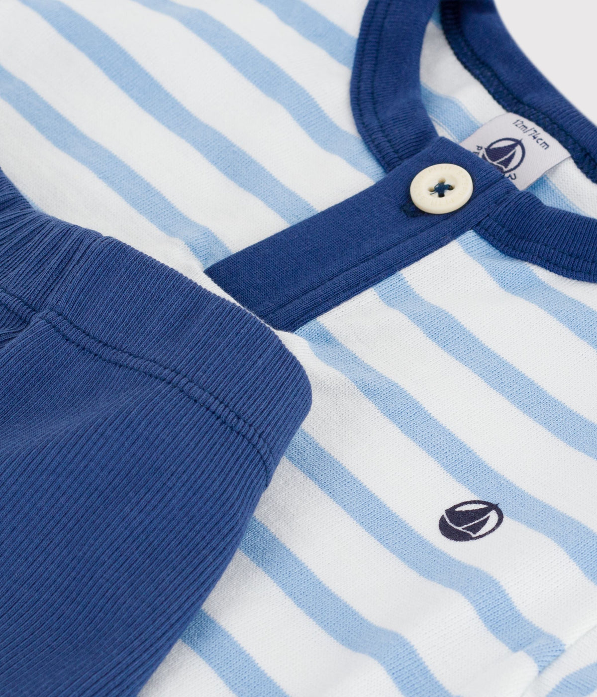 Ensemble cadeau bébé en coton : ensemble 2 pièces – Z1