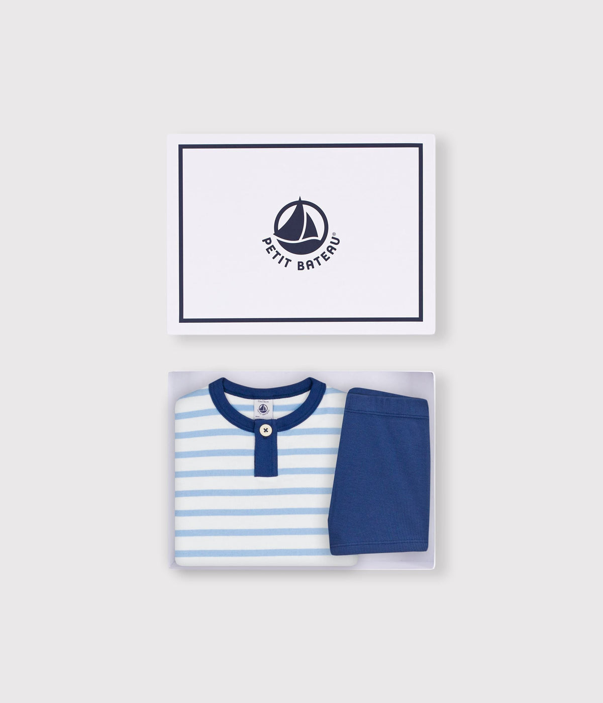 Ensemble cadeau bébé en coton : ensemble 2 pièces – Z2