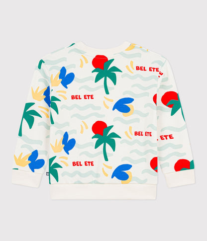 Sweatshirt enfant en coton imprimé – D1