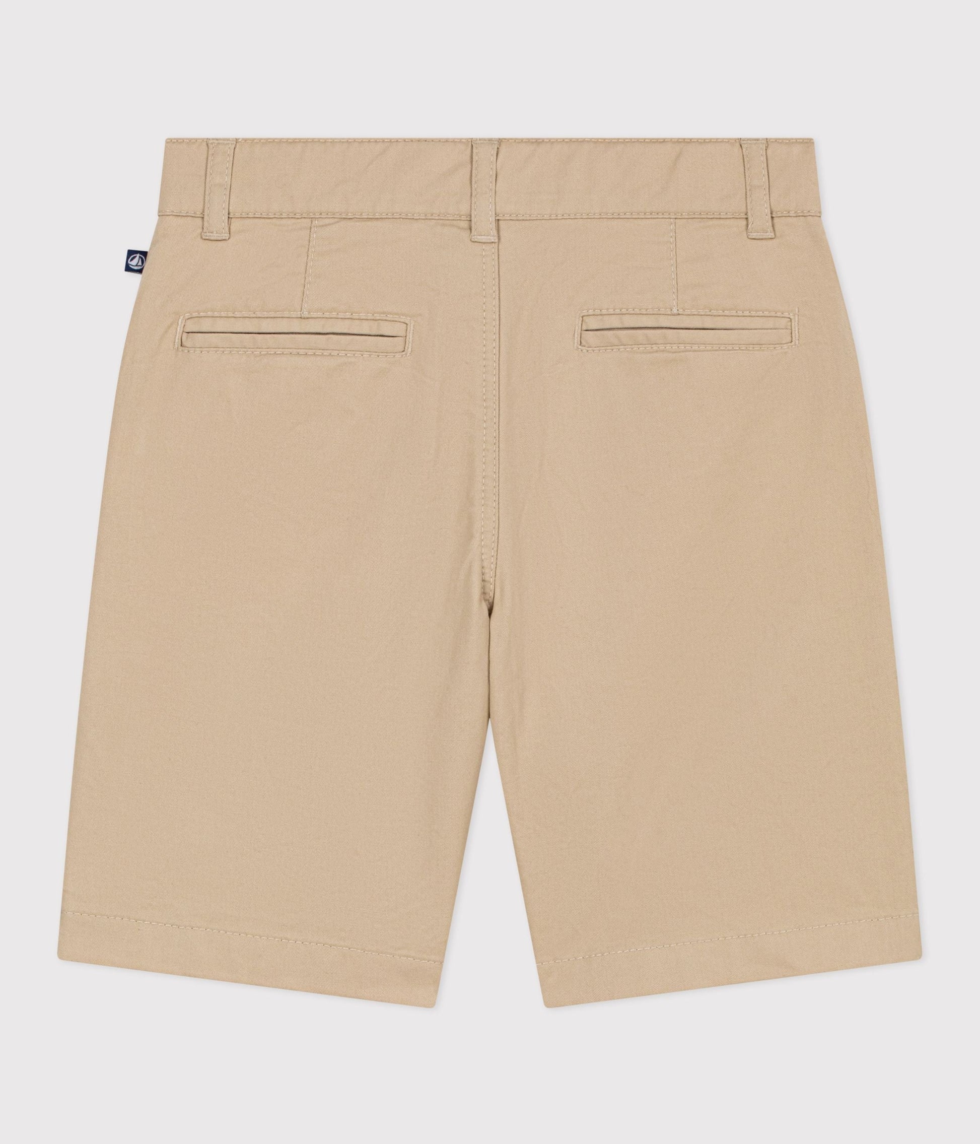 Bermuda short enfant en coton uni – D1