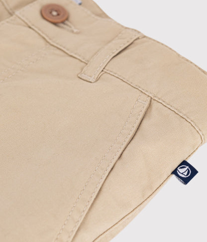 Bermuda short enfant en coton uni – Z1