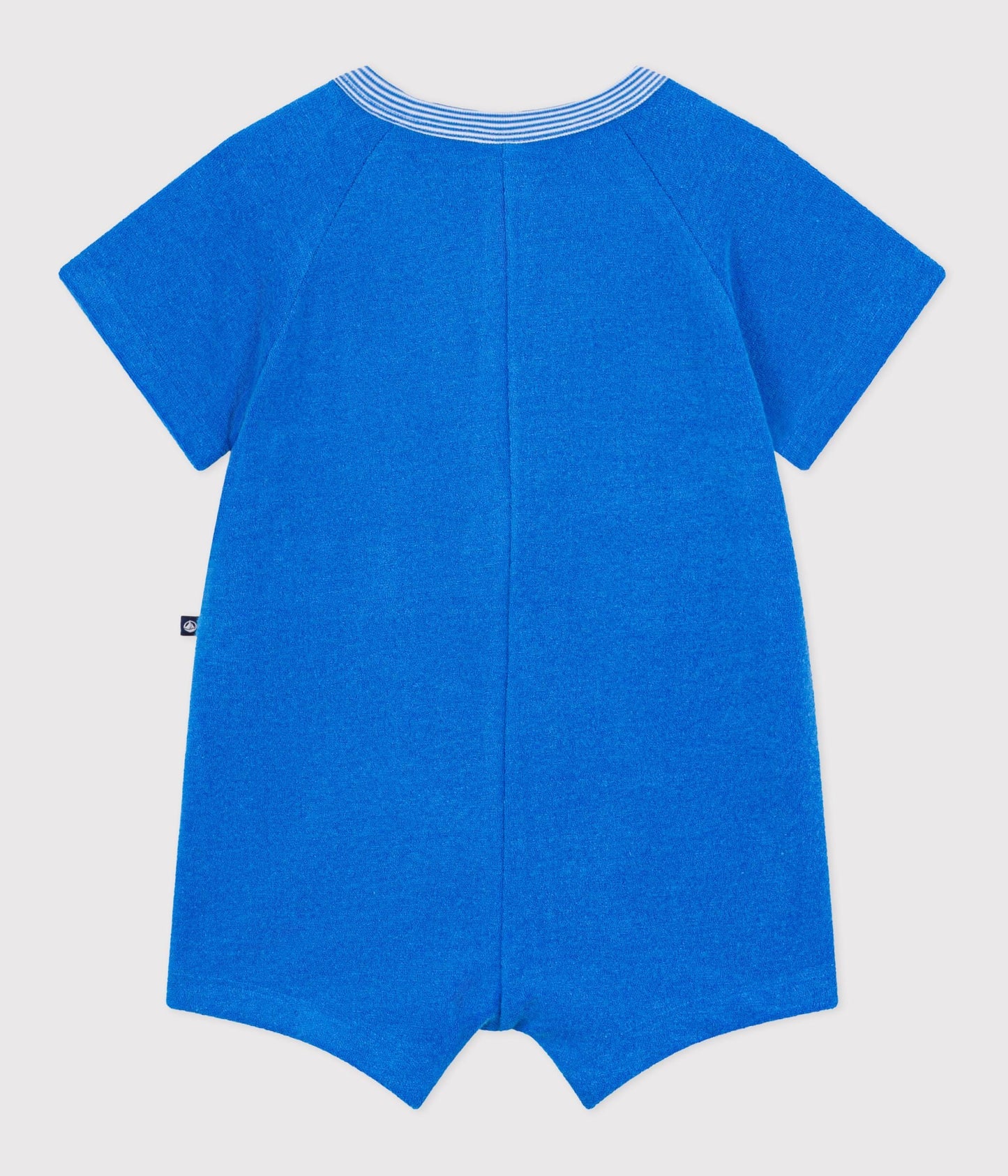 Combinaison courte bébé en coton unie – D1