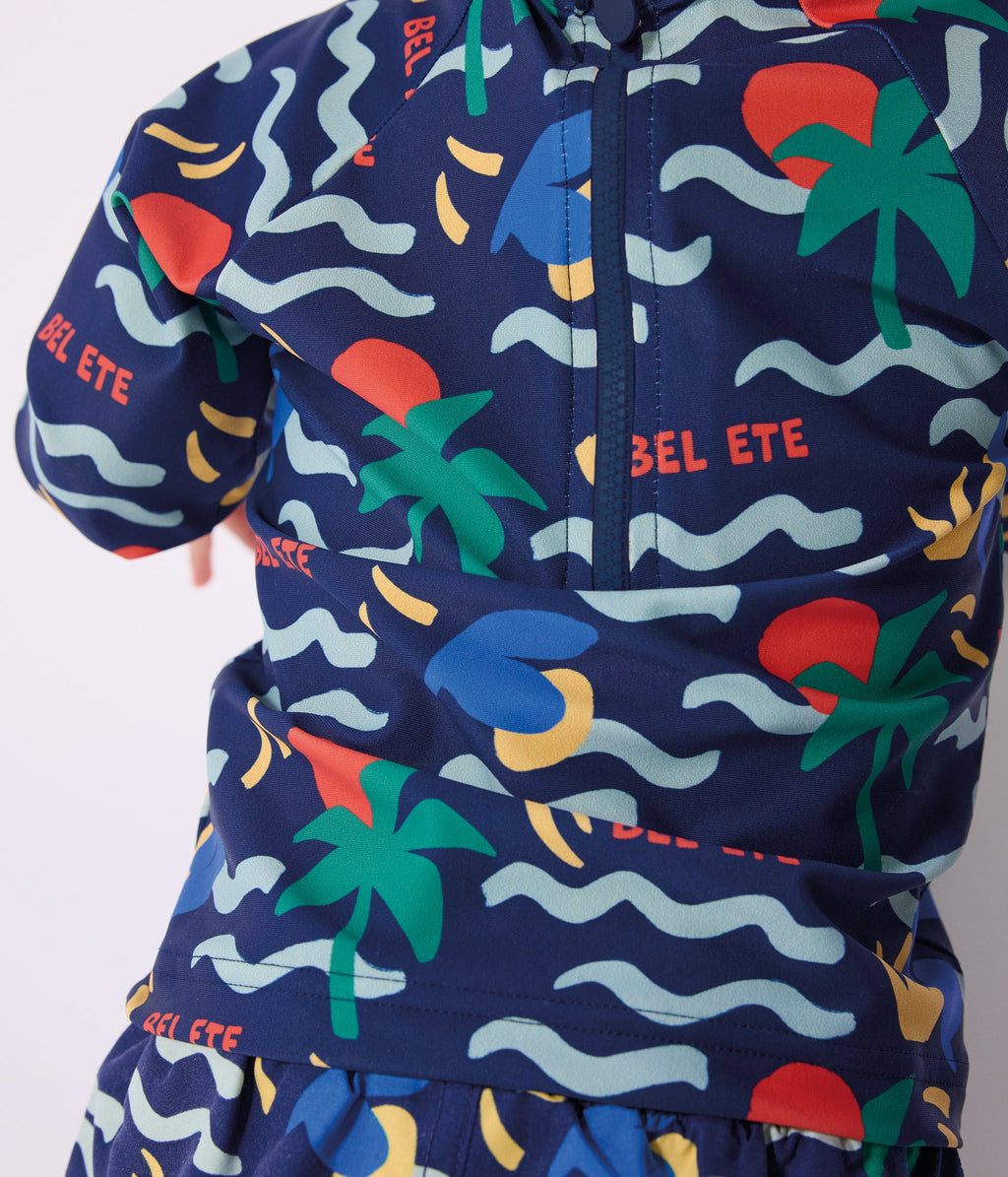 Tee-shirt anti UV bébé imprimé – J3