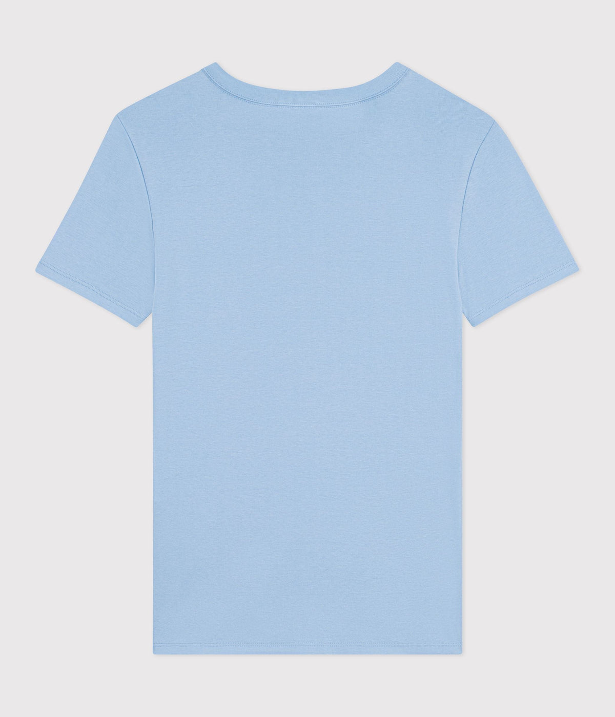 Tee-shirt femme en coton manches courtes uni – D1